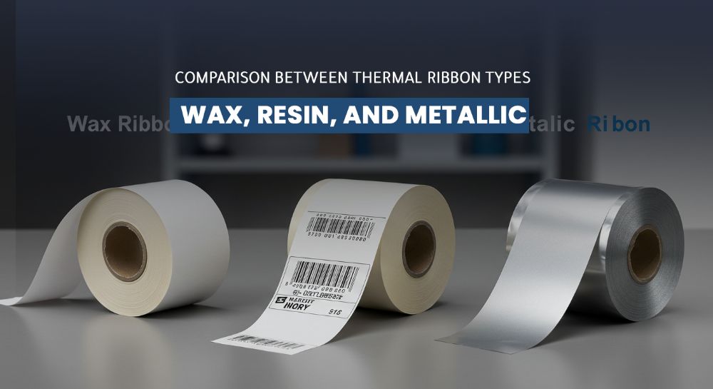Comparison of Thermal Ribbon Types: Wax, Resin, and Metallic